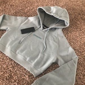 Alphalete, Union Performance Crop Hoodie, Size small